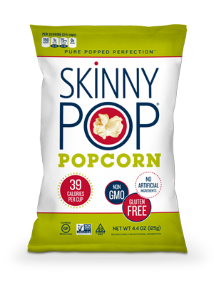 Skinny Pop Original Popcorn (Gluten Free, Non-GMO, Kosher, Vegan, Peanut Free) ( 12-125 g) - Pantree