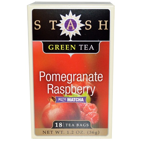 Stash Green Tea Pomegranate Raspberry (6-18's) (jit) - Pantree