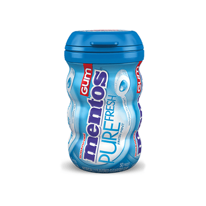 Mentos Gum Pure Fresh Mint (6-50 ea) (jit) - Pantree