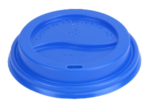 Pronto Blue Dome Lid (Fits 10-24oz Cups) (1000 Per Case) (jit) - Pantree