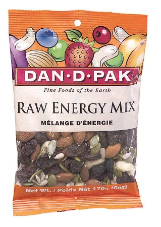 Dan-D Pak Raw Energy Mix (Kosher) (12-170 g) (jit) - Pantree