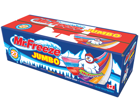 Mr. Freeze Jumbo Pop Freezies (27-150 mL) (jit) - Pantree