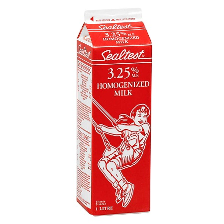 Sealtest 3.25% Homogenized (whole) Milk (1 L Carton) (jit) - Pantree