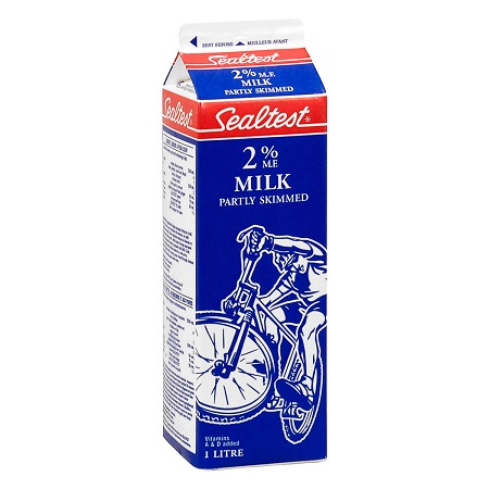 Sealtest 2% Milk (1 L Carton) - Pantree