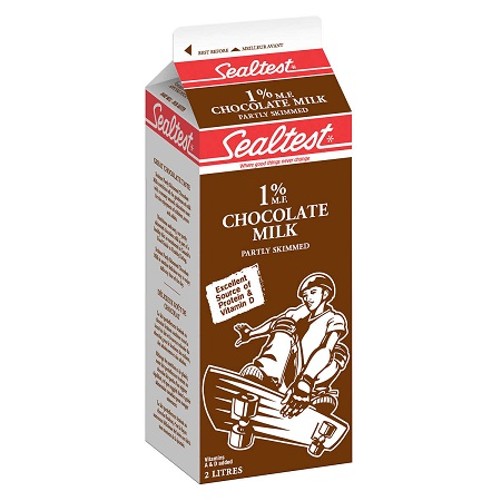 Sealtest 1% Chocolate Milk (2 L Carton) (jit) - Pantree