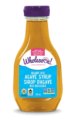 Wholesome Sweeteners Organic Blue Agave Syrup (Gluten Free, Non-GMO, Fair Trade, Kosher, Vegan) (6-240 mL) (jit) - Pantree