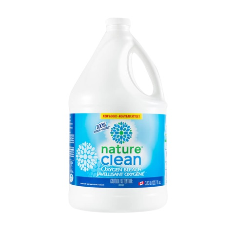 Nature Clean Laundry Bleach & Stain Liquid (4 - 3.63 L) (jit) - Pantree