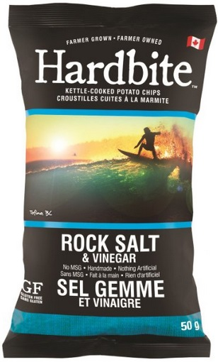 Hardbite Potato Chips Potato Chips Small Rock Salt &amp; Vinegar (30-50 g) - Pantree