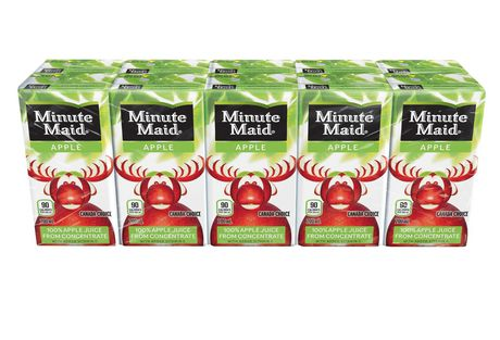 Minute Maid Apple Juice (32-200 mL) (jit) - Pantree
