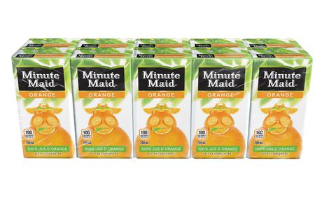 Minute Maid Orange Juice (32-200 mL) (jit) - Pantree