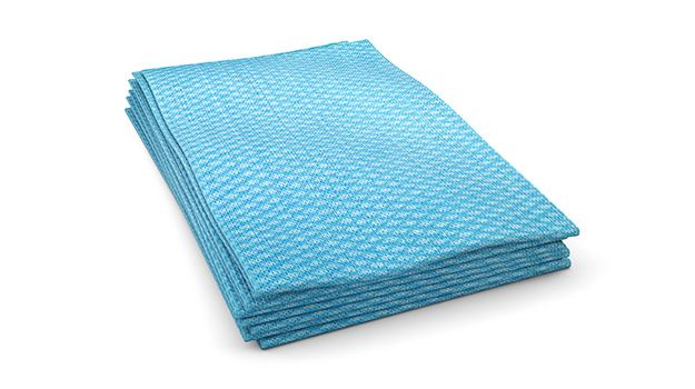 Cascades Pro Tuff - Job Economy Wiper White/ Blue Cloth Towel 1/4 Fold (w902) (200's) - Pantree