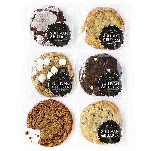 Sullivan & Bleeker Baking Co. Individually Wrapped Cookies Box 2 - 5 Day Shelf Life (Nut Free) (24 Assorted Cookies) (jit) - Pantree