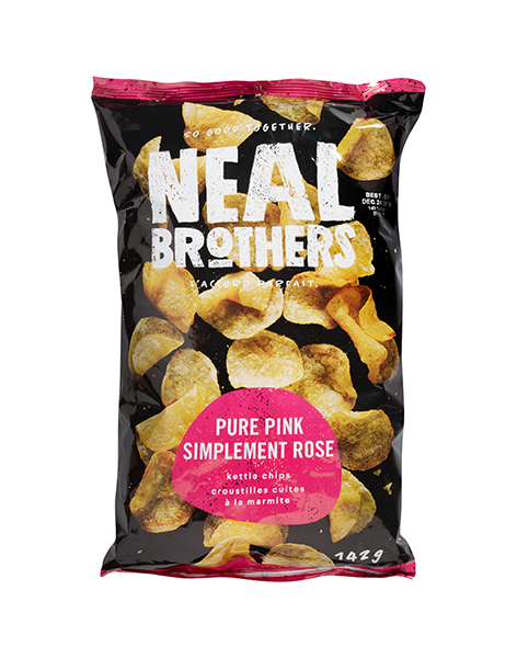 Neal Brothers Himalayan Pink Salt Kettle Chips (Gluten Free, Non-GMO, Vegan, Kosher) (12-142 g) - Pantree