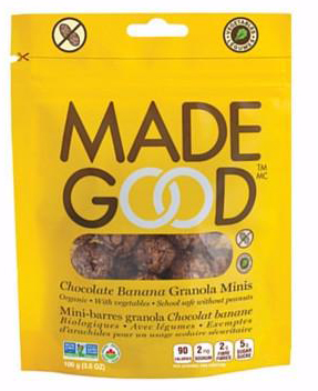 Made Good Organic Granola Minis Chocolate Banana (6-100 g (Pouches Per Case)) (jit) - Pantree