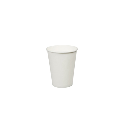 Pronto 8oz White Double Wall Hot Paper Cup (500 Per Case) (jit) - Pantree