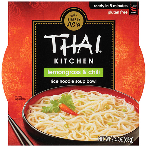 Thai Kitchen Rice Noodle Bowls Lemongrass & Chili With Shrimp (6-68 g) (jit) - Pantree