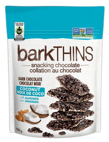 BarkThin Dark Chocolate Coconut Almond (8-150 g) (jit) - Pantree