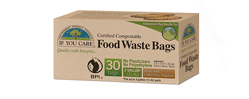If You Care Compostable Food Waste Bags 3 Gallon (12-30 ea) (jit) - Pantree