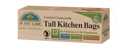 If You Care Compostable Tall Kitchen Bags 13 Gallon (12-12 ea) (jit) - Pantree