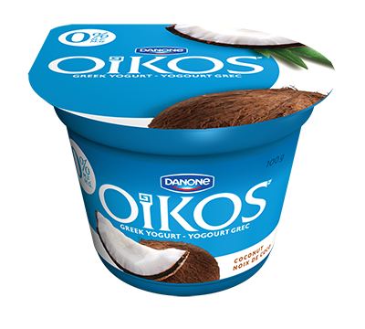 Danone Oikos Greek Yogurt 0% Coconut (4-100 g) (jit) - Pantree