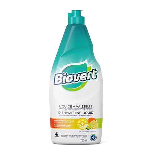 Biovert Dishwash Liquid Citrus Fresh (12-700 mL) (jit) - Pantree