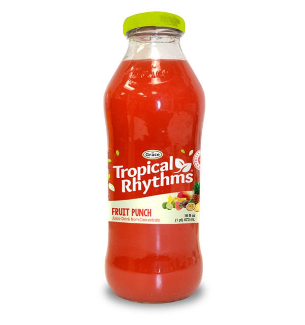 Grace Tropical Rhythms Fruit Punch (12-473 mL) (jit) - Pantree