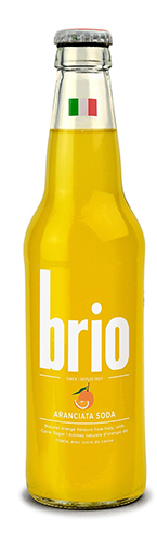 Brio Aranciata Glass Bottle (12-355 mL) - Pantree