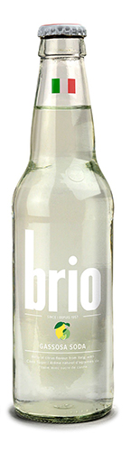 Brio Gassosa Glass Bottle (12-355 mL) - Pantree