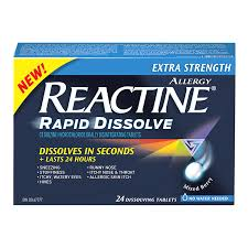 Reactine Extra Strength Rapid Dissolve (1-24 ea) (jit) - Pantree