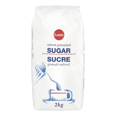 Lantic Granulated Sugar ( 10-2 kg) - Pantree