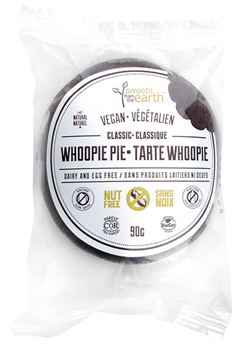 Sweets from the Earth Grab & Go Squares Classic Whoopie Pie - 1 Week Shelf Life (Non-GMO, Nut Free, Dairy Free, Kosher, Vegan, Toronto Company) (12-90 g (Individually Wrapped)) (jit) - Pantree