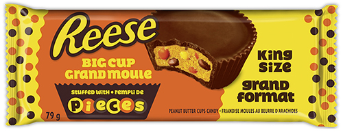 Reese's Pieces Big Peanut Butter Cup with Reese's Pieces, King Size (16-79 g) (jit) - Pantree