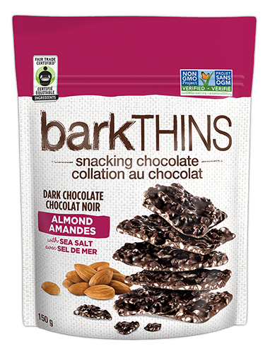 BarkThin Dark Chocolate Almond Sea Salt (8-150 g) (jit) - Pantree