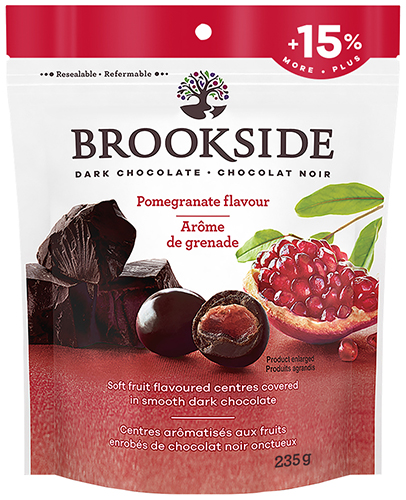 Brookside Dark Chocolate Pomegranate (Kosher) (12-235 g) (jit) - Pantree