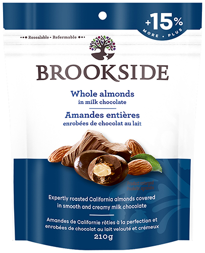 Brookside Milk Chocolate Covered Almonds	(Kosher) (12-210 g) (jit) - Pantree