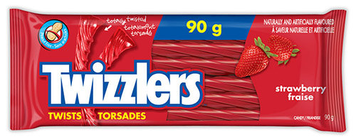 Twizzlers Strawberry Licorice (24-90 g (Peanut Free)) (jit) - Pantree