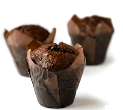 Sweets from the Earth Muffins Chocolate Zuchini - (Non-GMO, Nut Free, Dairy Free, Kosher, Vegan, Toronto Company) (9-140 g (Wrapped)) (jit) - Pantree