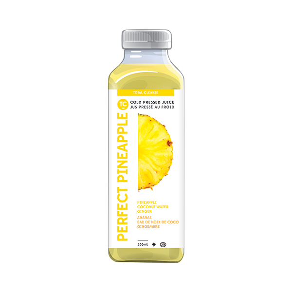 Total Cleanse Cold Pressed Juice Perfect Pineapple (Refrigerated) (6-355 mL) (jit) - Pantree