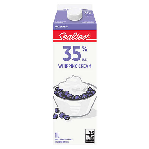 Sealtest 35% Whipping Cream (1 L Carton) (jit) - Pantree