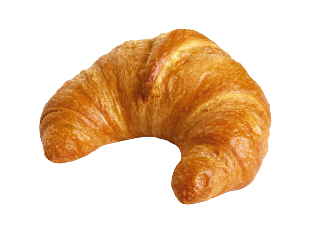 Fresh Baked Handcrafted Artisan Large Crescent Croissant Plain	 (12 Large Croissants) (jit) - Pantree