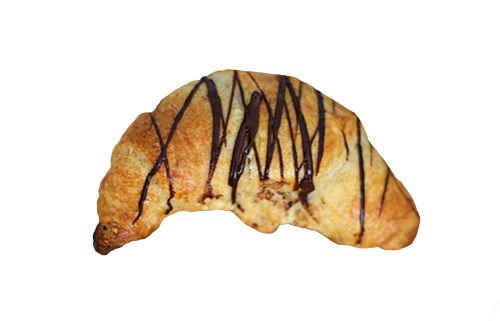 Fresh Baked Handcrafted Artisan Large Crescent Croissant Almond Chocolate (12 Large Croissants) (jit) - Pantree