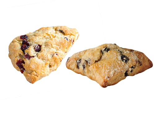 Fresh Baked Handcrafted Artisan Mini Scones Variety (Blueberry, Cranberry) (12 Mini Scones) (jit) - Pantree