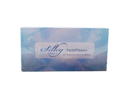 Silkey 2 Ply Facial Tissue (30-100 Sheets) - Pantree