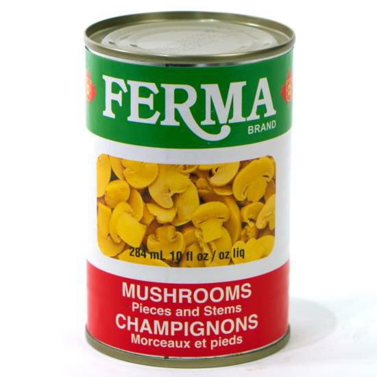 Ferma Mushroom Pieces & Stems (24 - 284 ml) (jit) - Pantree