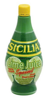 Sicilia Lime Juice (24-118 mL) - Pantree