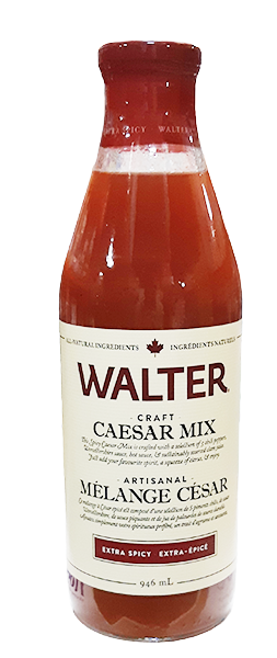 Walter Caesar Mix - Extra Spicy (Gluten Free, All Natural) (6-946 mL) - Pantree