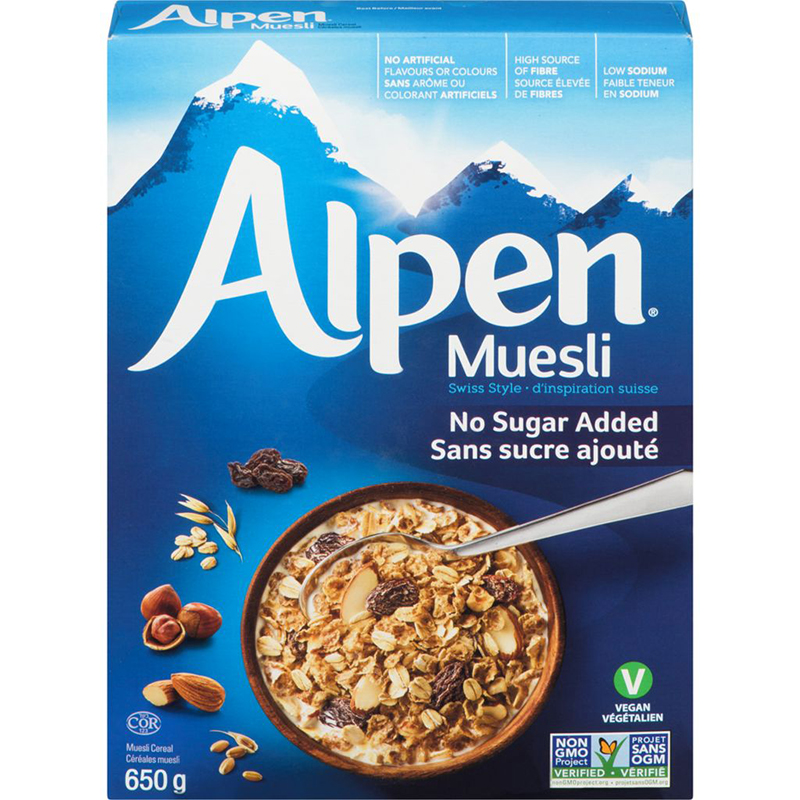 Alpen No Salt No Sugar (12-650 g) (jit) - Pantree