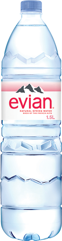Evian Natural Spring Water (12x1.5 L) - Pantree