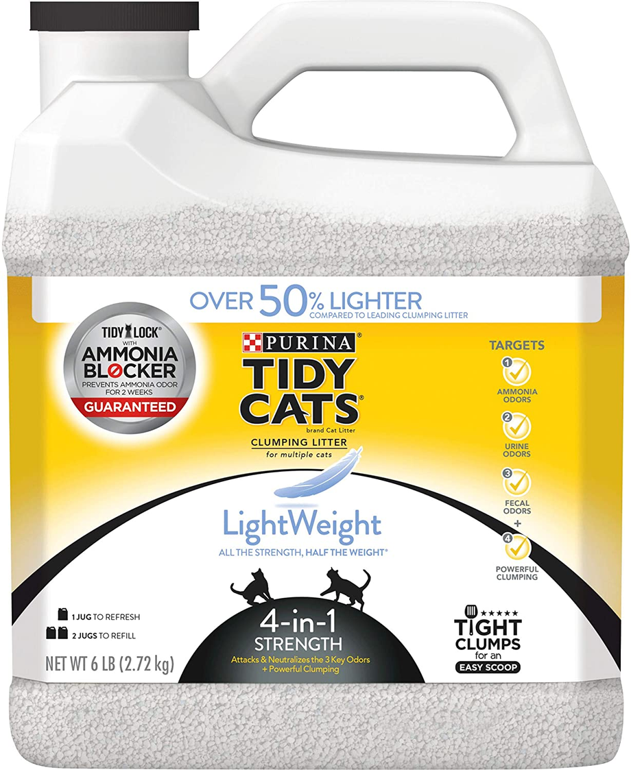 Purina Tidy Cats Cat Litter Clumping 4 in 1 Strength 3 2.72 kg Pantree
