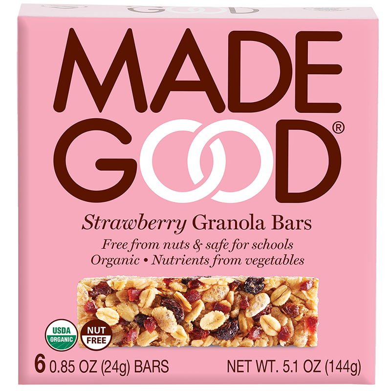 Made Good Strawberry Organic Granola Bars (CASE: 30-24 g (Bars)) - Pantree